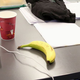 Illustration for article titled Unclear What Coworker With Banana On Desk All Day Waiting For